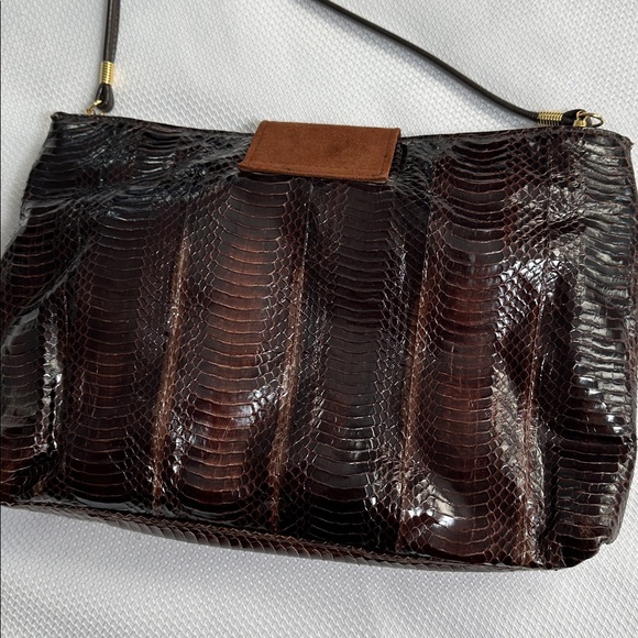 90’s J. Renee snakeskin purse clutch vintage - Picture 3 of 8